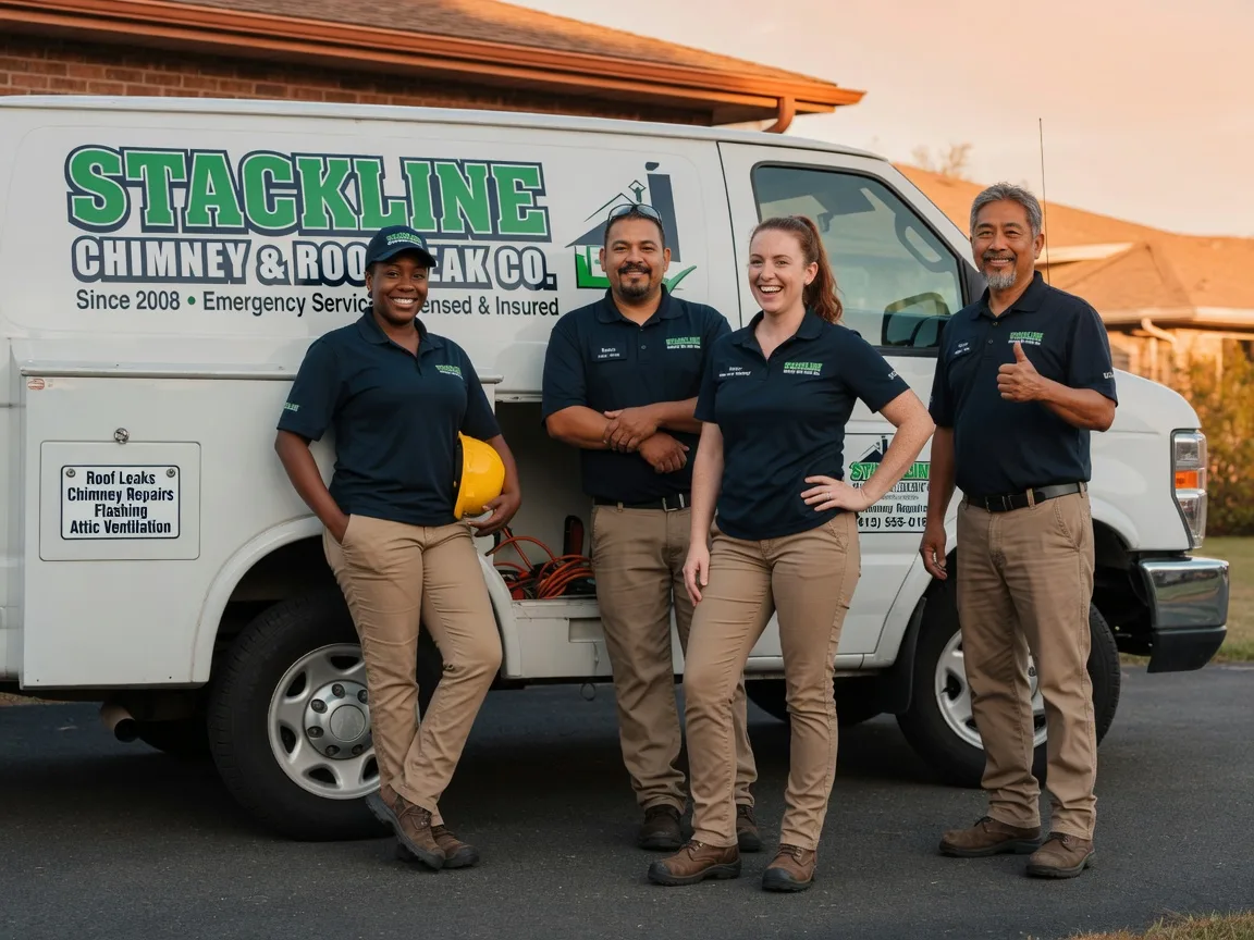 Chimney flashing repair company in Greenfield, MO